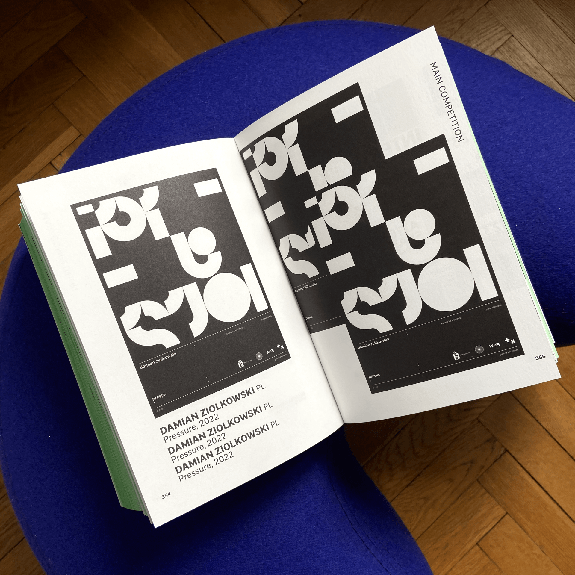 Damian Ziółkowski's work has been featured at the 28th edition of the International Poster Biennale in Warsaw.