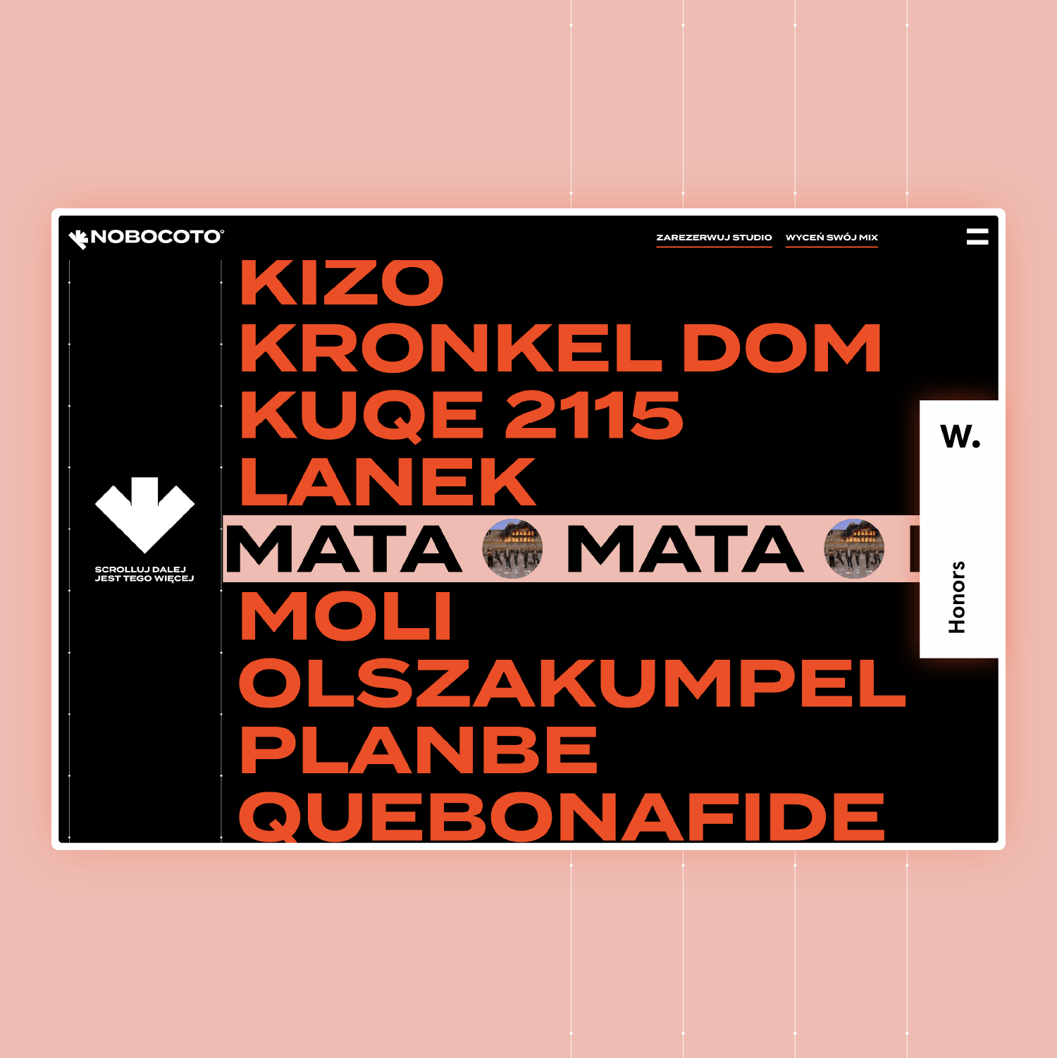 Webiste for NOBOCOTO was awarded by awwwards!