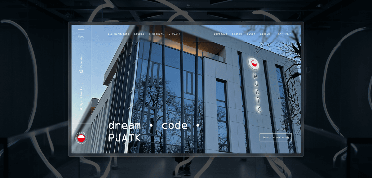 Nowa strona Polsko-Japońskiej Akademii Technik Komputerowych.